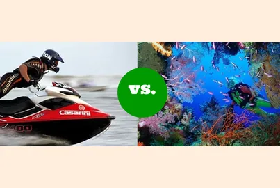 Jetski scuba