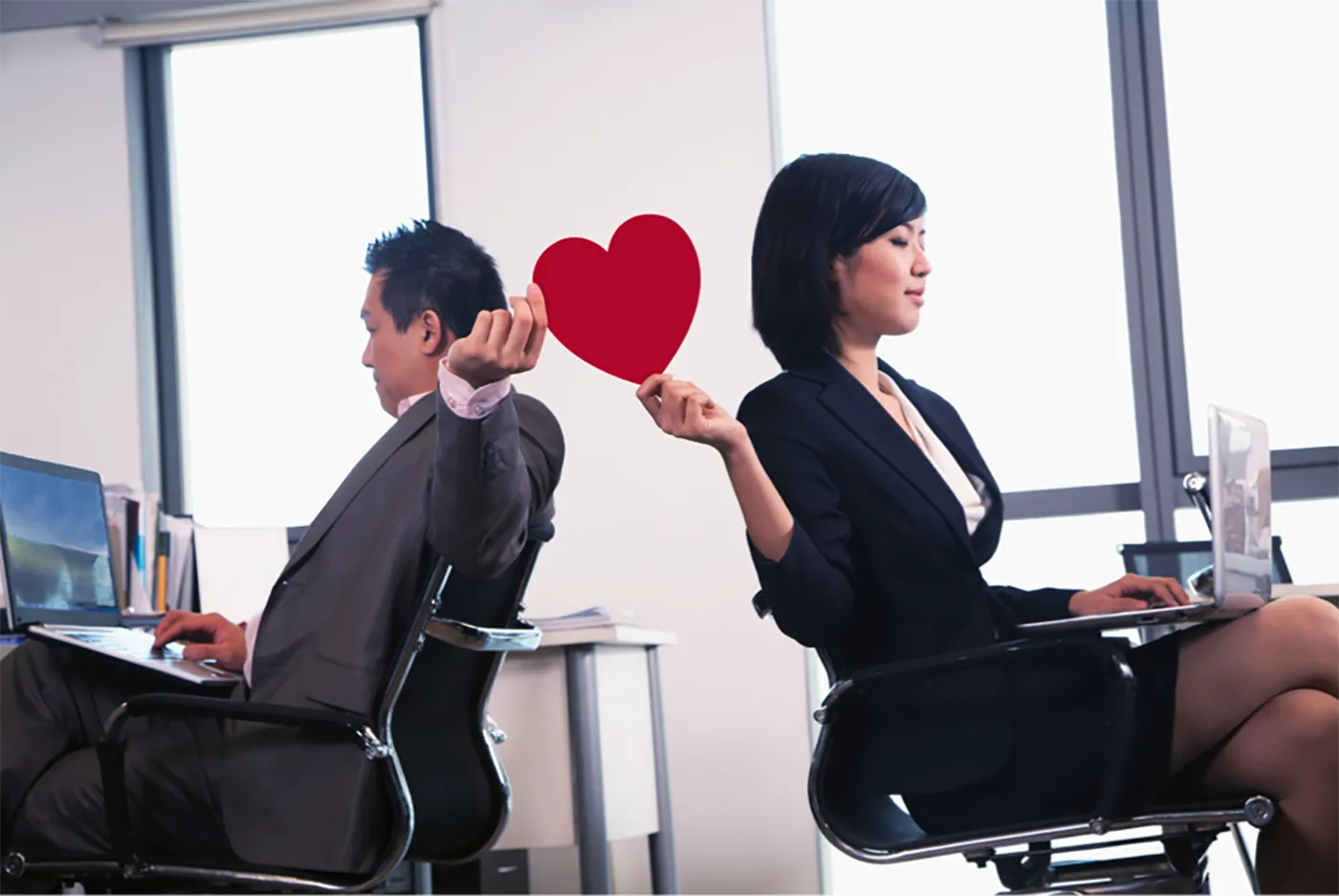 Heart business work Heart business work