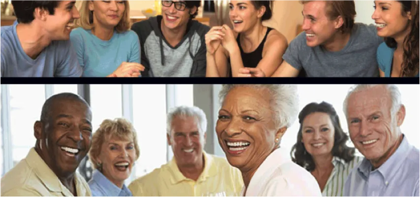 Old and young