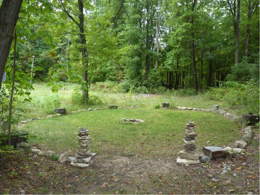 Stones circle